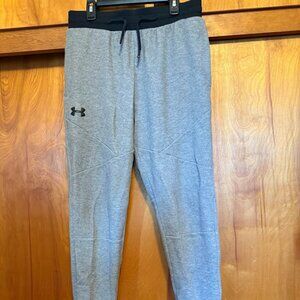 Under Armour Medium Gray Tapered Jogger Sweatpants